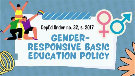 What You Need To Know About DepEd’s Gender Responsive Policy .